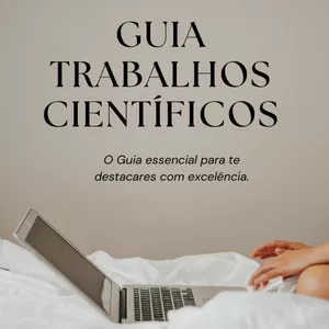 Imagem de capa para o Ebook GUIA TRABALHOS CIENTÍFICOS