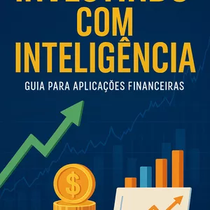 Imagem de capa para o Ebook Investindo com Inteligência  - Guia Completo de Aplicações Financeiras para Todos os Perfis