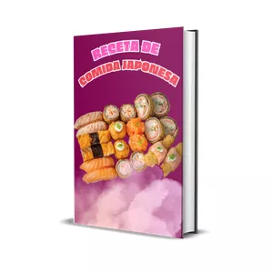 Imagen de portada para Ebook Receta de Comida Japonesa