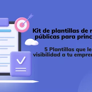 Imagen de portada para Ebook 5 plantillas de relaciones públicas que le darán visibilidad a tu emprendimiento