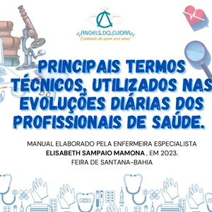 Imagem de capa para o Ebook Principais termos técnicos para profissionais de Saúde 