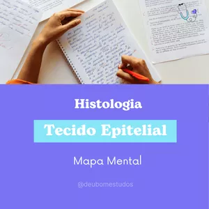 Imagem de capa para o Ebook Mapa Mental Tecido Epitelial