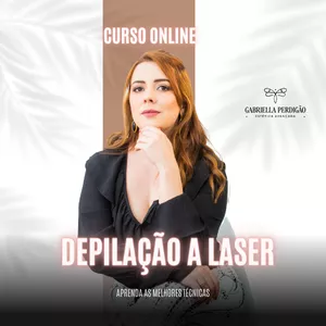 Imagem de Curso online depilação a laser criado por Gabriella Perdigão Alves na hotmart