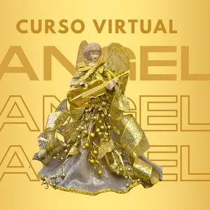 Imagen de portada para Curso online Aprende a crear un hermoso Ángel de Lujo 