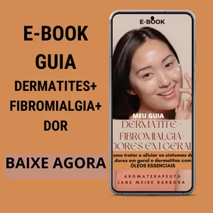 Imagem de capa para o Ebook MEU GUIA DERMATITE+FIBROMIALGIA+DORES EM GERAL