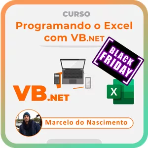 Imagem de capa para o Curso online Programando o Excel com VB.NET