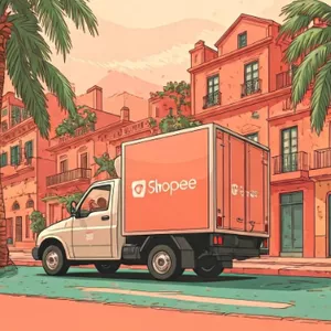 Imagem de capa para o Ebook Saiba como a Shopee entrega seus produtos