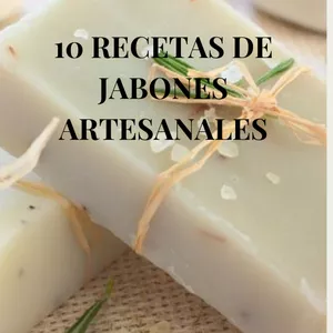 Imagen de portada para Ebook Recetas de jabones artesanales