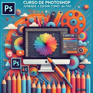 Imagen de portada para Curso online Curso de Fotoshop, de novato a experto, 