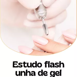 Imagem de capa para o Curso online ESTUDO FLASH UNHA DE GEL