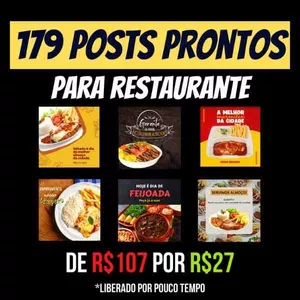 Imagem de capa para o Curso online Posts para Restaurantes