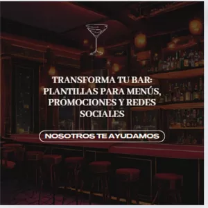 Imagen de portada para Ebook Templates de Canva para tu BAR