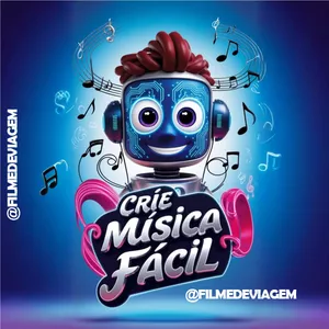 Imagem de capa para o Curso online Músicas IA - Musica com Inteligência Artificial usando celular - Suno IA