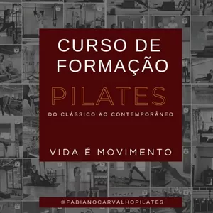 Imagem de capa para o Ebook Curso de Formação Completa em Pilates - do Clássico ao Contemporâneo