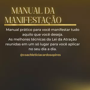 Imagem de capa para o Ebook Manual de Manifestação