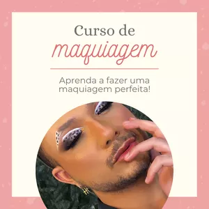 Imagem de capa para o Curso online CURSO DE AUTO MAQUIAGEM