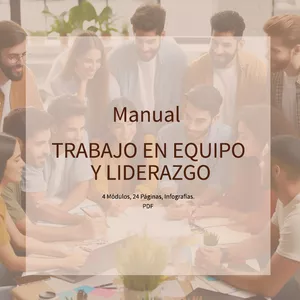 Imagen de portada para Ebook Manual: Trabajo en Equipo y Liderazgo. 