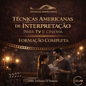 Imagem de capa para o Curso online Técnicas Americanas de Interpretação para TV e Cinema: Formação Completa