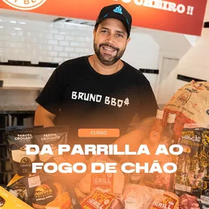 Imagem de capa para o Curso online Da Parrilla ao Fogo de Chão com Bruno BBQ