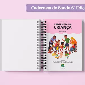 Imagem de capa para o Ebook Caderneta de Saúde 6º Edição - Clean
