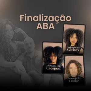 Imagem de capa para o Curso online Finalização ABA - Efeito Salão de Beleza sem Danificar os Fios