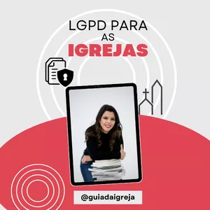 Imagem de capa para o Curso online LGPD Para Igrejas