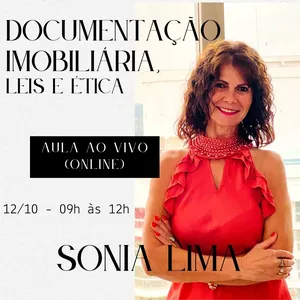 Imagem de capa para o Evento online  Documentação necessária para venda de imóveis e Leis e ética na Corretagem