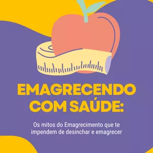 Imagem de capa para o Ebook Emagrecendo com saúde 