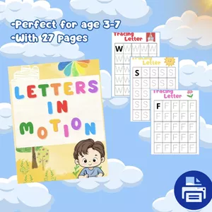 Cover image for Ebook Letters in motion