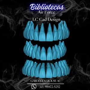 Imagem de capa para o Curso online BIBLIOTECAS DE DENTE PARA EXOCAD