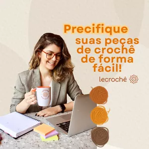 Imagem de capa para o Curso online Precificando o meu Crochê