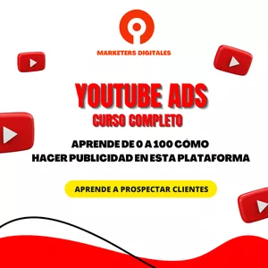 Imagen de portada para Curso online Curso YouTube Ads