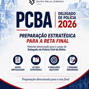 Imagem de PCBA | Reta Final SG — Delegado de Polícia 2026 criado por Santo Graal Jurídico na hotmart