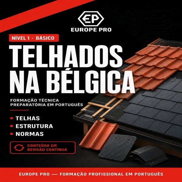 Imagem do curso Telhados na Bélgica — Vol.1 Básico | Edição 2026