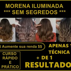 Imagem de capa para o Curso online Morena Iluminada sem segredos 