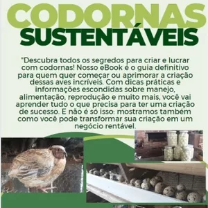 Imagem de capa para o Ebook Renda Extra com Criação de Codornas