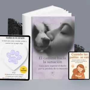 Imagen de portada para Ebook 🐾 Guía para superar el duelo por la pérdida de tu mascota