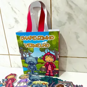 Imagem de capa para o Ebook  Sacolinha Teatral CHAPEUZINHO VERMELHO