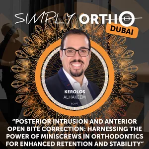 Cover image for Online course Posterior Intrusion and Anterior Open Bite Correction: Harnessing the Power of Miniscrews in Orthodontics for Enhanced Retention and Stability