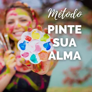 Imagem de capa para o Curso online ARTETERAPIA - Pinte Sua Alma 