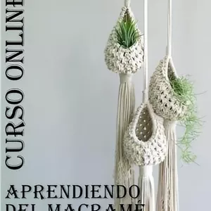 Imagen de portada para Curso online Aprendiendo del macrame