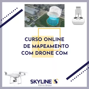 Imagem de capa para o Curso online CURSO ONLINE DE MAPEAMENTO COM DRONES