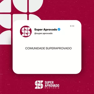 Imagem de capa para o Curso online Comunidade SuperAprovado 29.9/mês