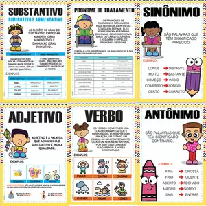 Imagem de capa para o Curso online CARTAZ GRAMÁTICA - 3º ANO