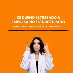 Imagen de portada para Ebook DE DUEÑO ESTRESADO A EMPRESARIO ESTRUCTURADO