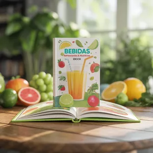 Imagem de capa para o Ebook Bebidas Refrescantes e Nutritivas para Crianças: Mais Saúde, Sabor e Sorrisos!