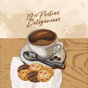 Imagen de portada para Curso online 12 postres Cetogénicos