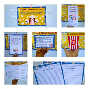 Imagem de capa para o Ebook KIT REUNIÃO DE PAIS E MESTRES (4º) TEORIA DA PIPOCA