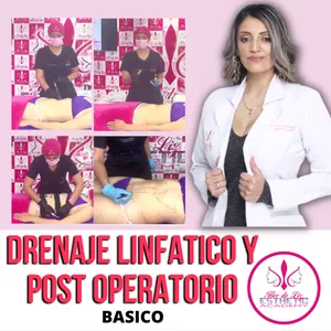 Imagen de portada para Curso online DRENAJE LINFATICO Y  POST OPERATORIO