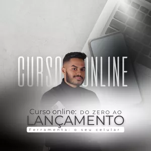 Imagem de capa para o Curso online CURSO ONLINE - DO ZERO AO LANÇAMENTO